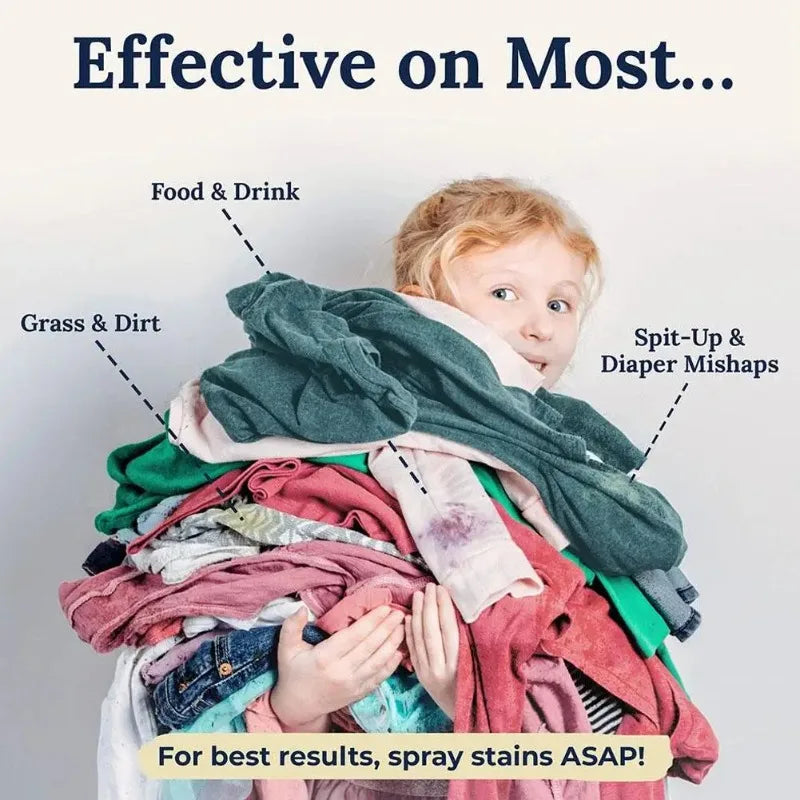 Portable Stain Remover Spray – Effective Laundry Treater for Food, Oil, Pet & Candle Stains - storedevanci