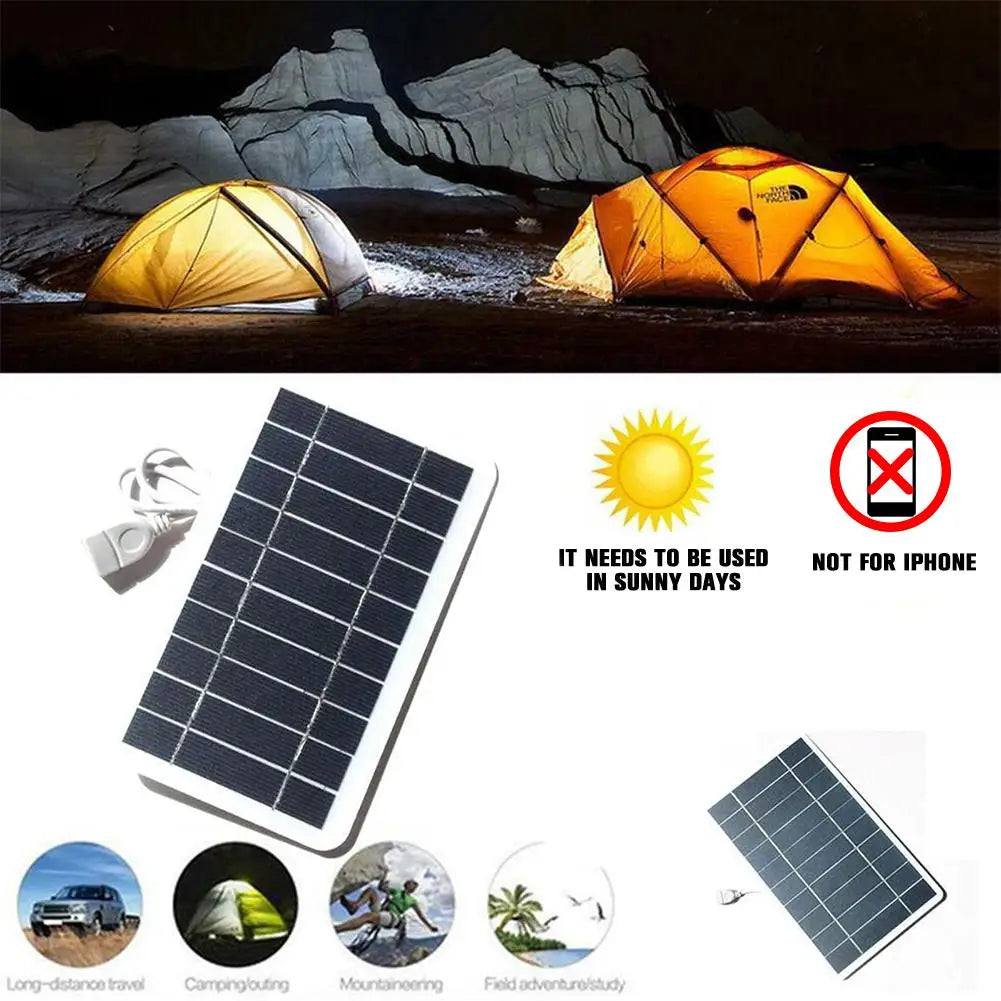 Solar Panel Light Charger 5V 2W