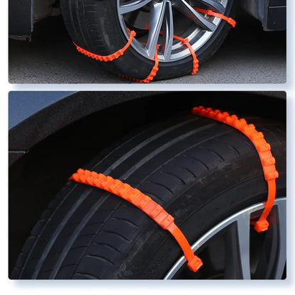 Winter Anti-Skid Snow Chains – Tyre-Safe Grip