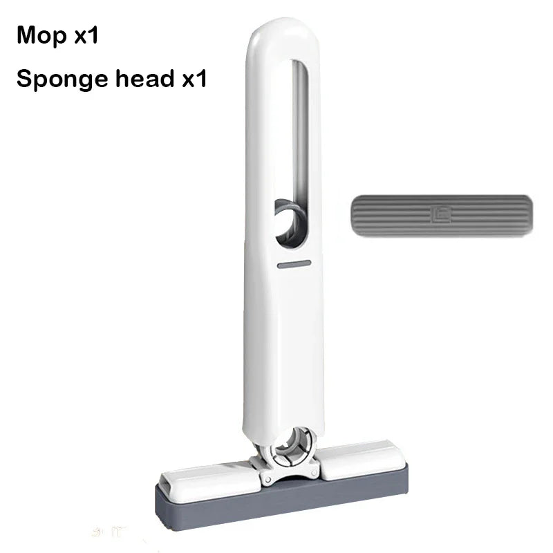 Powerful Mini Squeeze Mop – Self-Squeezing, Folding Home & Car Cleaning Tool - storedevanci