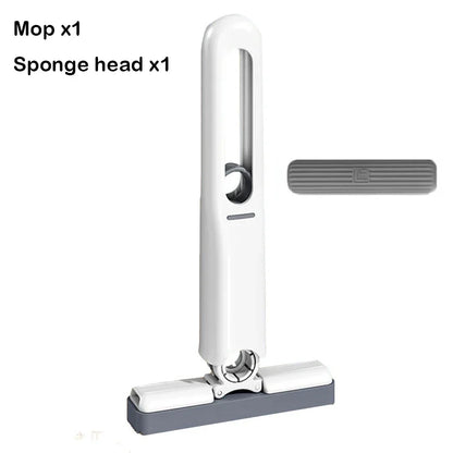 Powerful Mini Squeeze Mop – Self-Squeezing, Folding Home & Car Cleaning Tool - storedevanci