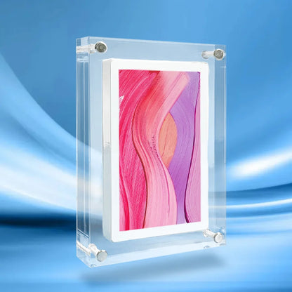 AcrylicView 5/7” Digital Frame – IPS, 4G, Battery - storedevanci