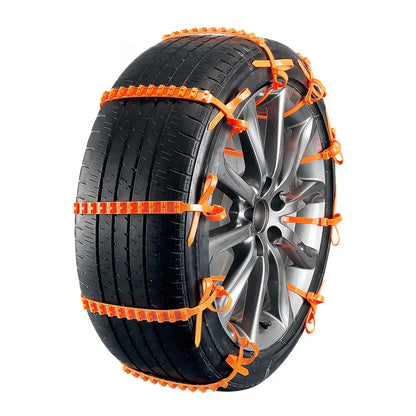 Winter Anti-Skid Snow Chains – Tyre-Safe Grip