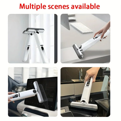 Powerful Mini Squeeze Mop – Self-Squeezing, Folding Home & Car Cleaning Tool - storedevanci