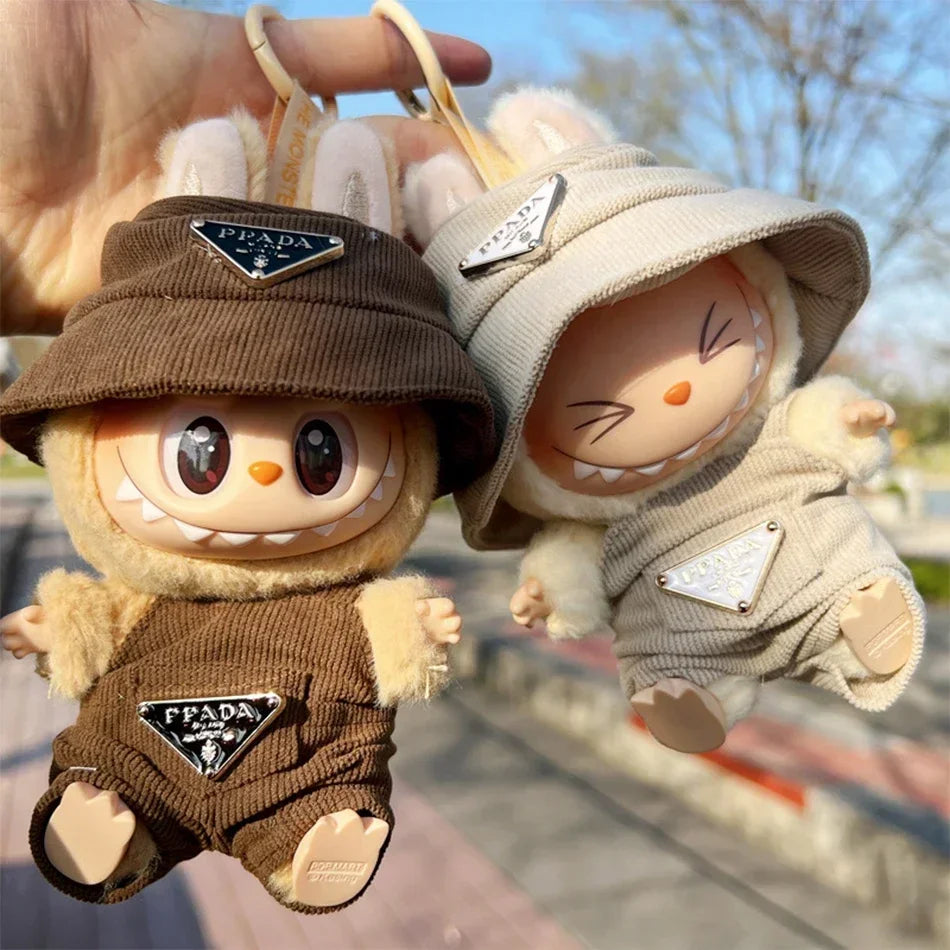 Labubu Mini Doll Outfit Set – Cute Clothes, Hats & Accessories - storedevanci