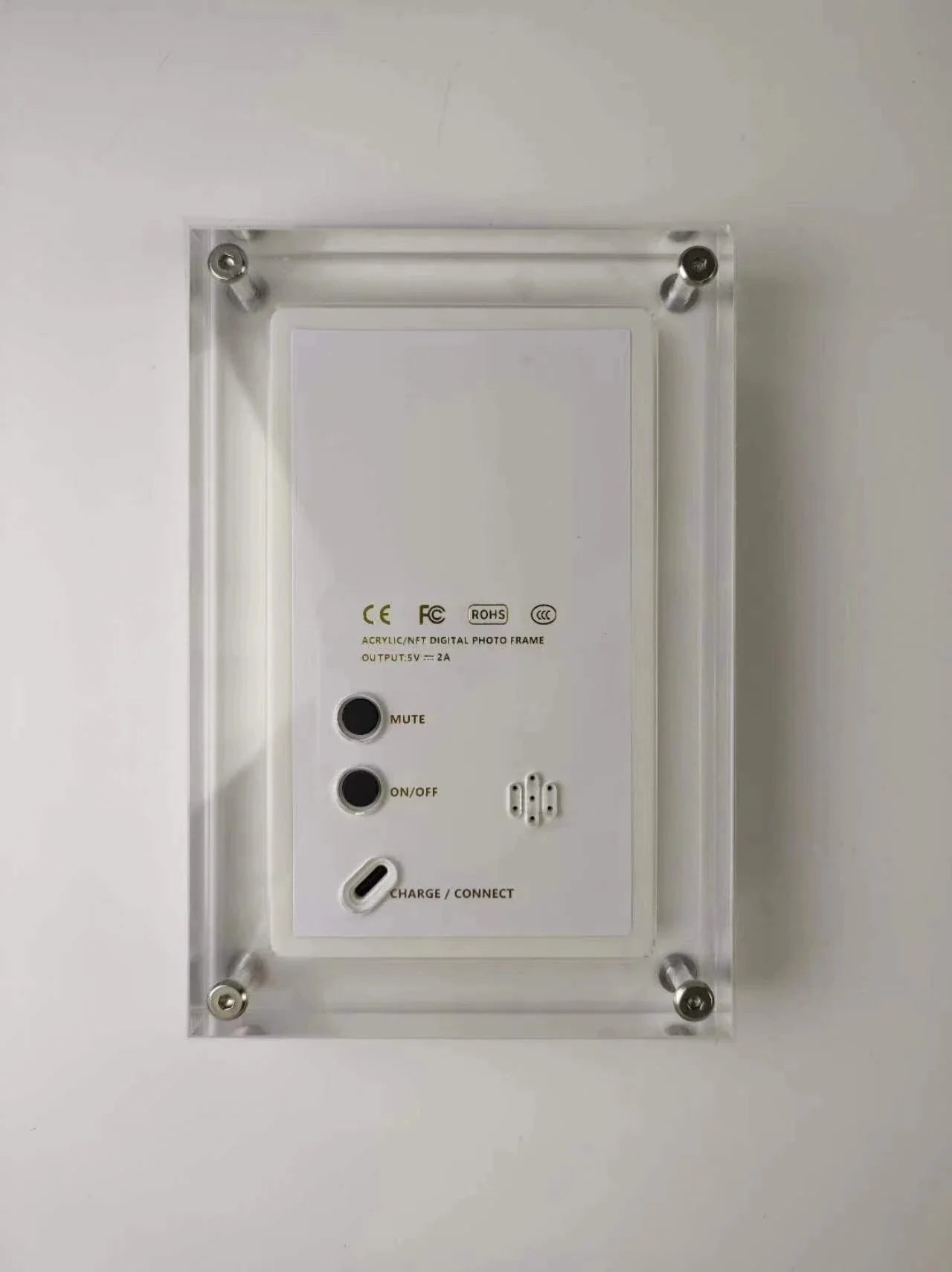 AcrylicView 5/7” Digital Frame – IPS, 4G, Battery - storedevanci