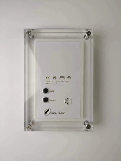 AcrylicView 5/7” Digital Frame – IPS, 4G, Battery - storedevanci