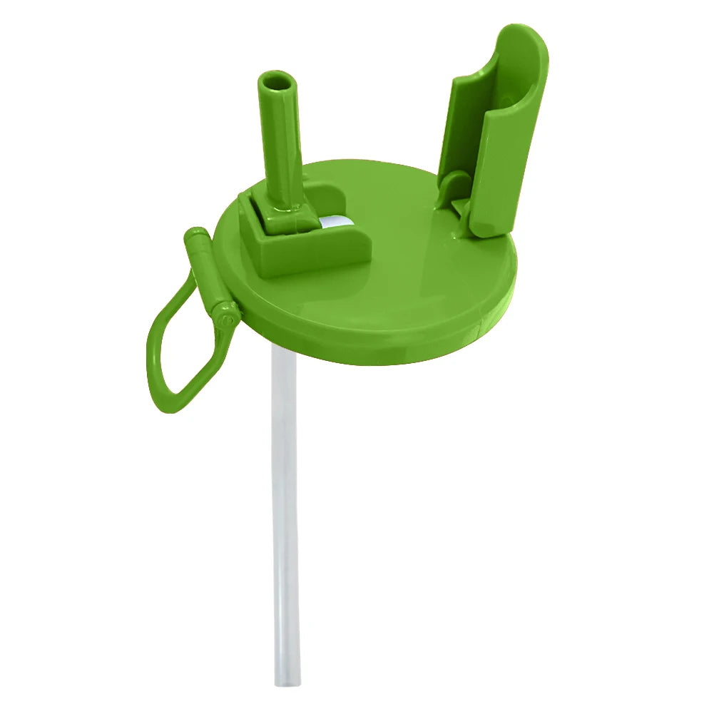 Reusable Soda Can Lids with Straws | Leakproof Beverage Can Covers - storedevanci