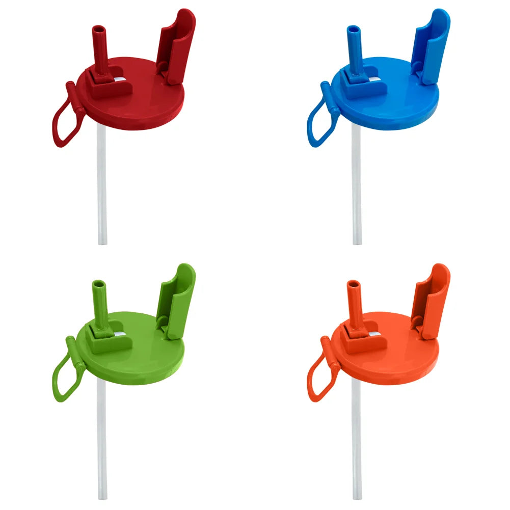 Reusable Soda Can Lids with Straws | Leakproof Beverage Can Covers - storedevanci