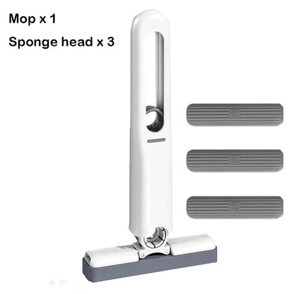 Powerful Mini Squeeze Mop – Self-Squeezing, Folding Home & Car Cleaning Tool - storedevanci