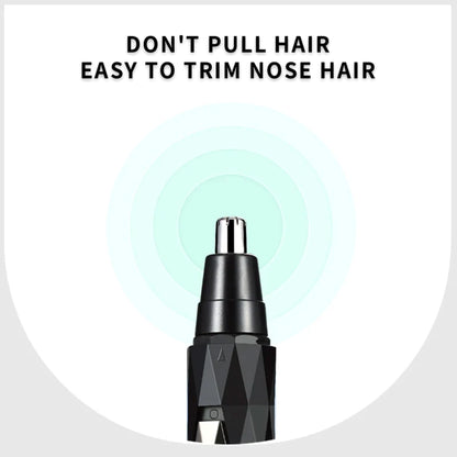 Kemei 2-in-1 Rechargeable Nose & Beard Trimmer for Men – Eyebrow, Ear & Hair Removal - storedevanci