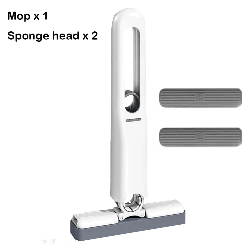 Powerful Mini Squeeze Mop – Self-Squeezing, Folding Home & Car Cleaning Tool - storedevanci