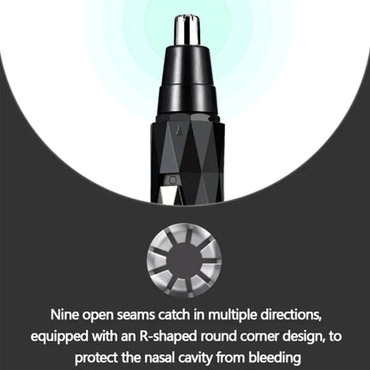 Kemei 2-in-1 Rechargeable Nose & Beard Trimmer for Men – Eyebrow, Ear & Hair Removal - storedevanci
