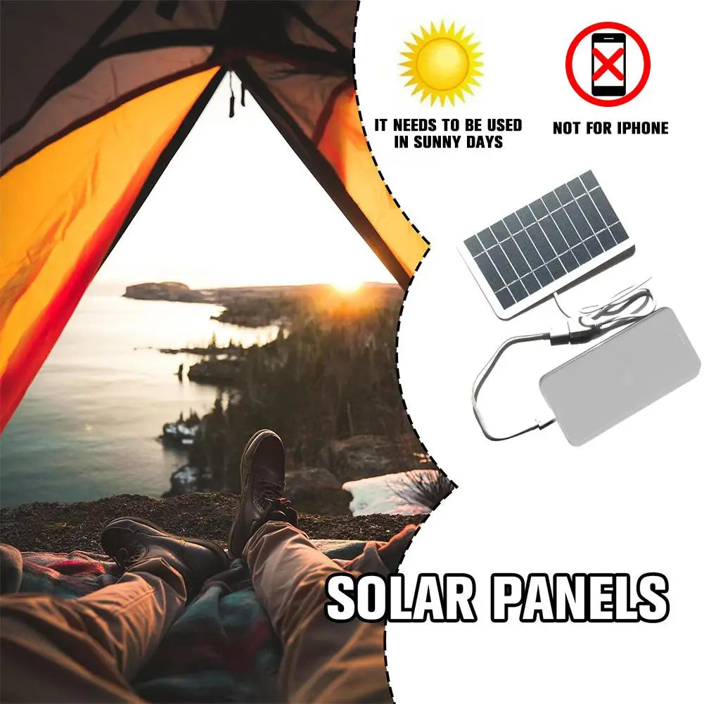 Solar Panel Light Charger 5V 2W