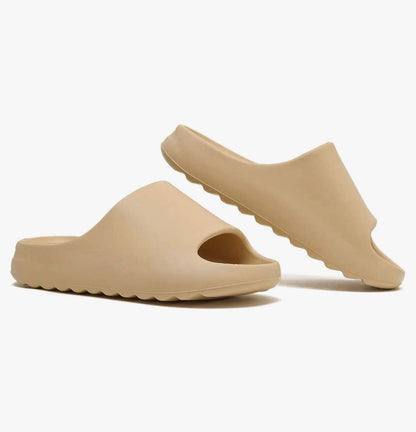 Men'S Breathable Open Toe Chunky Slippers - Comfy Non-Slip Eva Slides - storedevanci