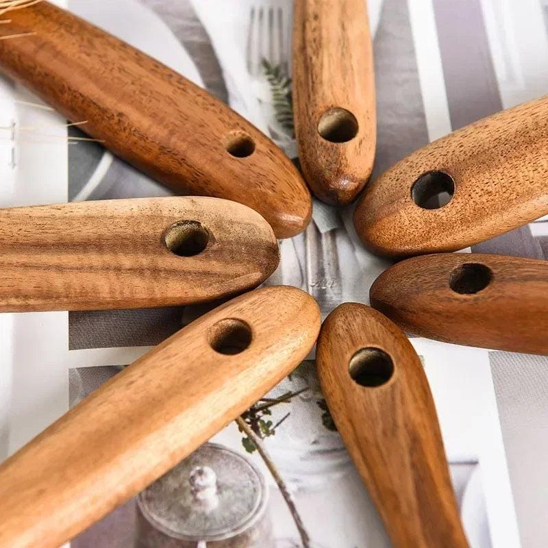 Natural Wooden Coocking Spoons - storedevanci